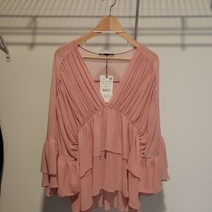 Elegant Pink Women's Top